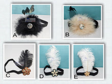 Load image into Gallery viewer, Gatsby feather headband
