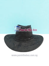 Load image into Gallery viewer, Black Cowboy Hat
