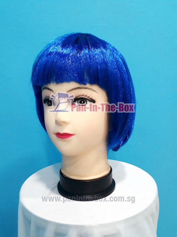 Blue wig singapore best sale