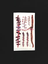 Load image into Gallery viewer, Fake Blood With Temporary Scar Tattoo Design D