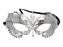 Load image into Gallery viewer, Venetian Lace Metal Mask 2
