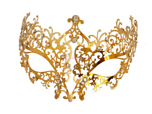 Venetian Lace Metal Mask 2