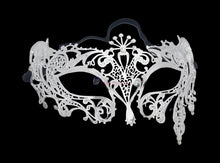 Load image into Gallery viewer, Venetian Lace Metal Mask 1
