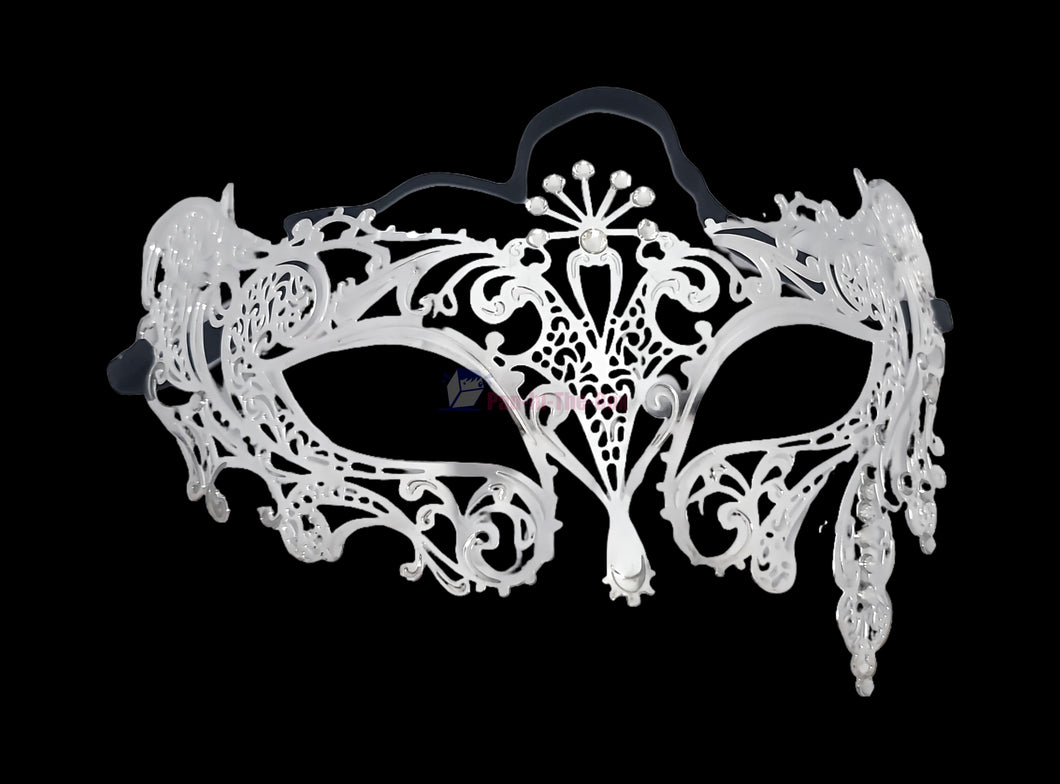 Venetian Lace Metal Mask 1
