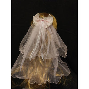 Pink Veil Clip