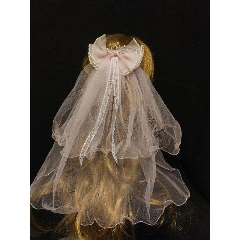 Pink Veil Clip