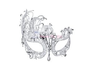 Venetian Lace Metal Mask 1