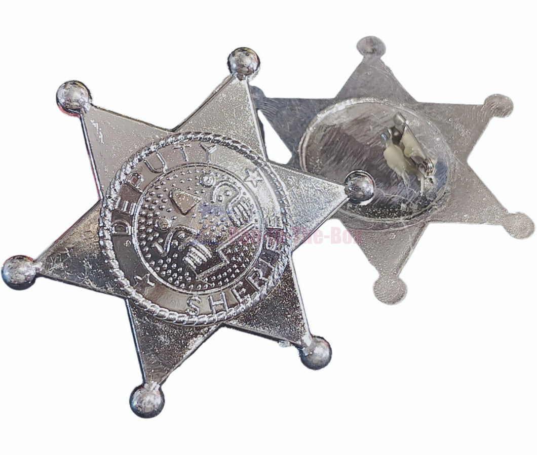 Sheriff badge/ police badge ( 2pcs )