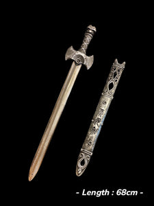 Silver Medieval Sword