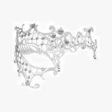 Load image into Gallery viewer, Venetian Lace Metal Mask 2
