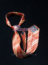 Load image into Gallery viewer, Red Striped Tie
