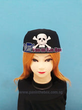 Load image into Gallery viewer, Pirate Bandana Hat (Black)
