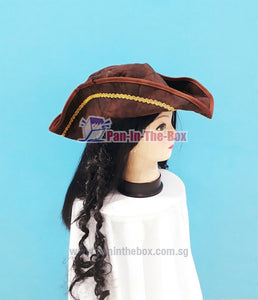 Pirate Hat With Wig