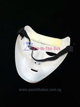 Load image into Gallery viewer, White Face Mask w/strap
