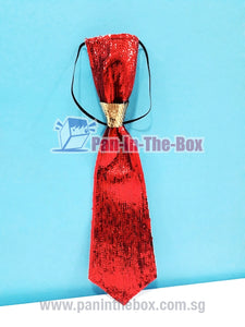 Red Sequin Tie