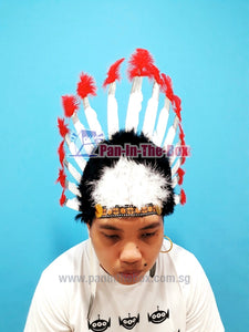 Red Indian Headgear