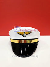 Load image into Gallery viewer, White Pilot Hat (For Adult)
