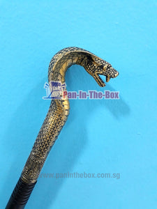 Golden Cobra Head Stick