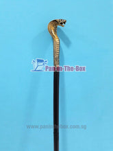 Load image into Gallery viewer, Golden Cobra Head Stick
