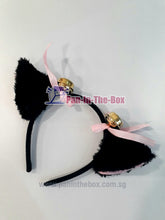Load image into Gallery viewer, Cat Ear &amp; Tail Set (Black)
