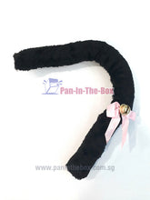 Load image into Gallery viewer, Cat Ear &amp; Tail Set (Black)
