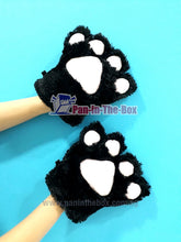 Load image into Gallery viewer, Cat Paw Gloves Black
