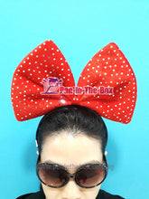 Load image into Gallery viewer, Red Ribbon Headband
