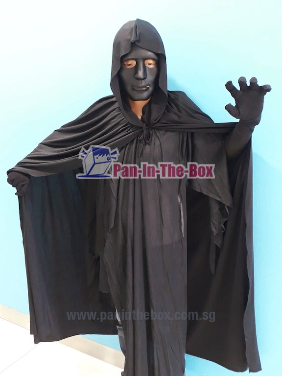Black Mask With Cape