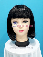 Load image into Gallery viewer, Black Short Straight Wig
