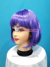 Load image into Gallery viewer, Short Straight Light Purple Wig
