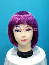 Load image into Gallery viewer, Short Straight Purple Wig
