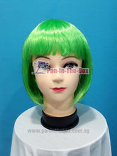 Load image into Gallery viewer, Short Straight Green Wig
