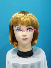 Load image into Gallery viewer, Short Straight Gold Wig
