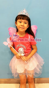 Pink Fairy Children Costume Set