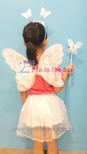 Load image into Gallery viewer, White Fairy Children Costume Set
