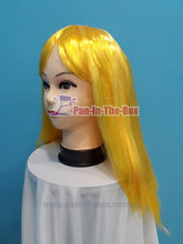 Load image into Gallery viewer, Mid Long Straight Yellow Wig
