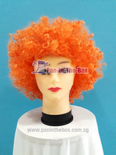 Load image into Gallery viewer, Short Orange Afro Wig
