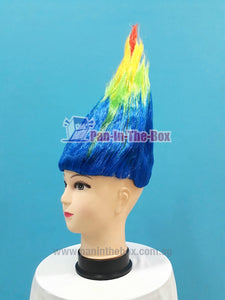 Rainbow Trolls Hair Wig
