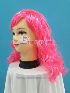 Pink Curly Hair Wig