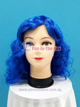 Load image into Gallery viewer, Dark Blue Curly Hair Wig

