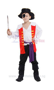 Pirate Captain Kids Costume
