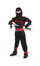 Load image into Gallery viewer, Stealth Ninja Kids Costume
