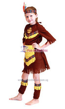 Load image into Gallery viewer, Indian Girl Kids Costume
