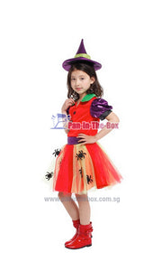 Spider Witch Kids Costume