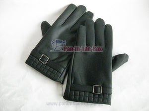Black Leather glove