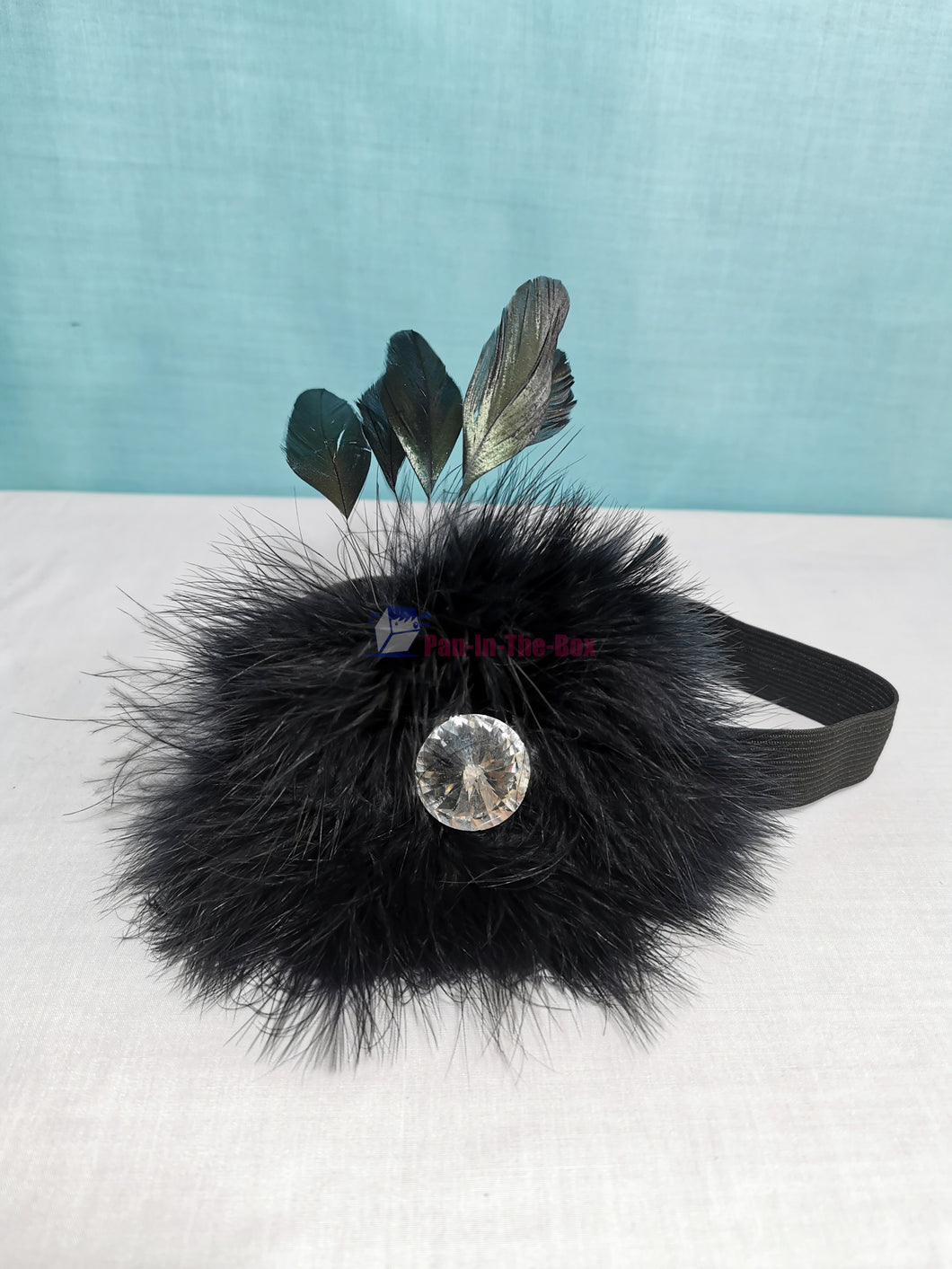 Gatsby feather headband