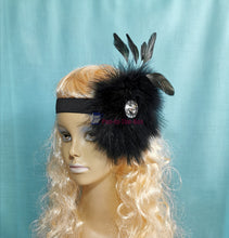Load image into Gallery viewer, Gatsby feather headband
