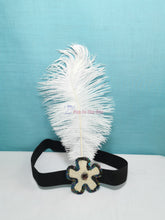 Load image into Gallery viewer, Gatsby feather headband
