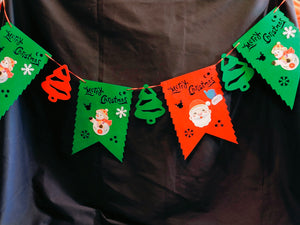 Banner decoration for Christmas