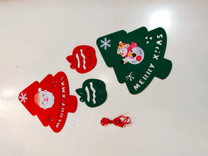 Christmas Tree Banner for decoration